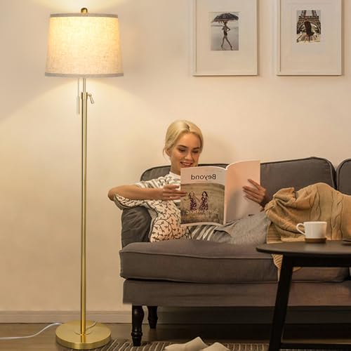 Gold Floor Lamp for Living Room 55