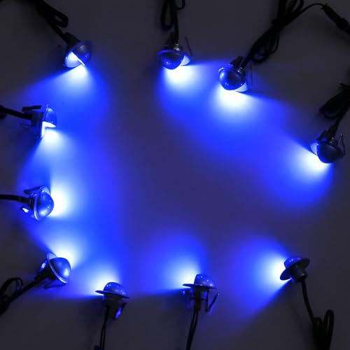 6 Pack LED Stair Lights Kit Low Voltage Waterproof IP65 Outdoor 1 (6 Count)