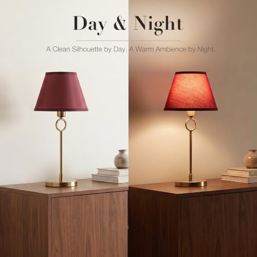 Red Empire Lamp Shades Set of 2 (2 Count)