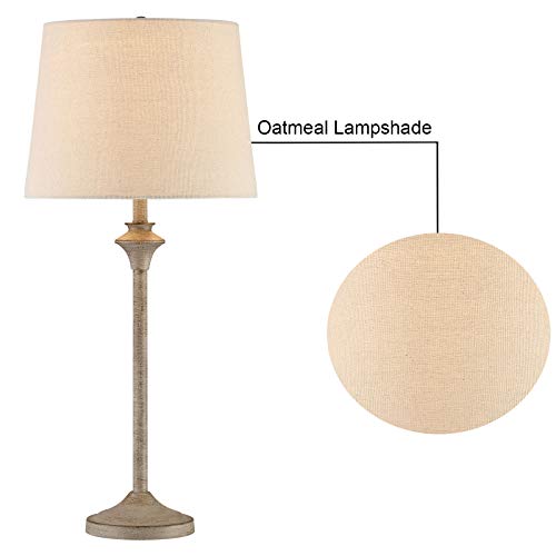 Farmhouse Buffet Table Lamps Set of 2 for Living Room (2 Count)