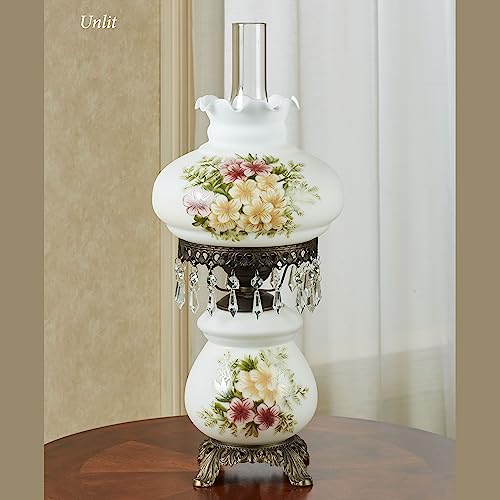 Abigail Hurricane Style Parlor Table Lamp
