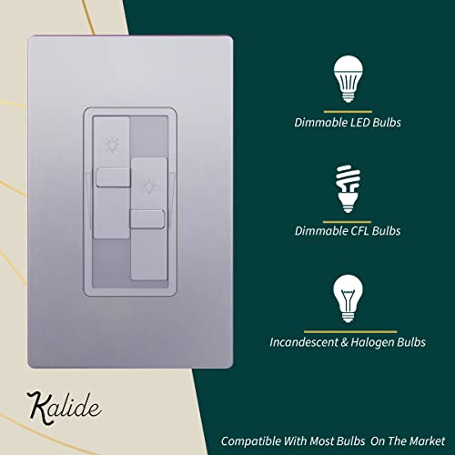 Elite Series Kalide Dual Load Dimmer Light Switch