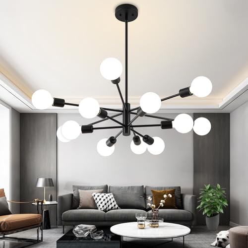 Chandeliers for Dining Room Black 12