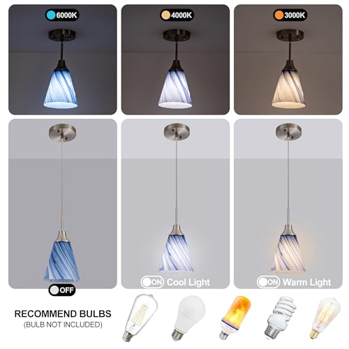 Mini Glass Pendant Light