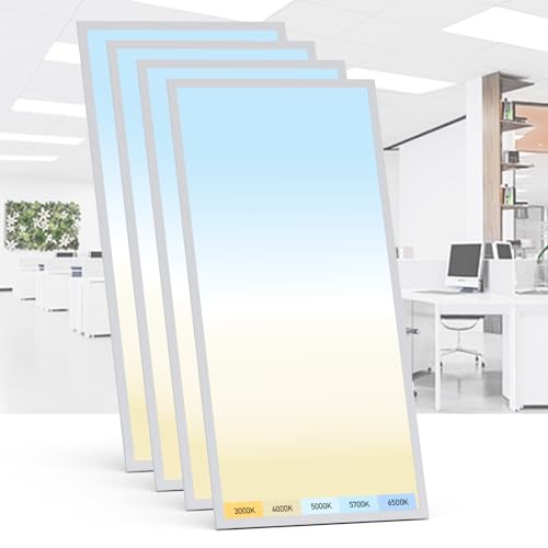 4 Pack 2x4 LED Flat Panel Light (4 Count)