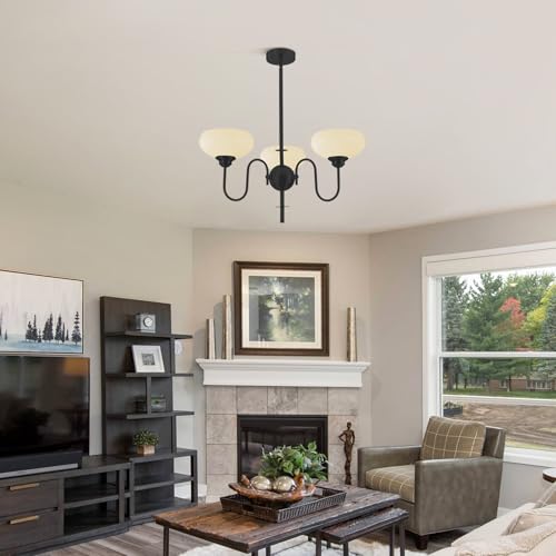 3 Light French Chandeliers for Dining Room