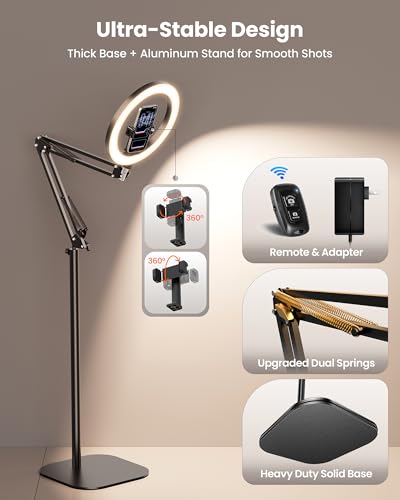 Ring Light with Stand Tripod for iPhone
