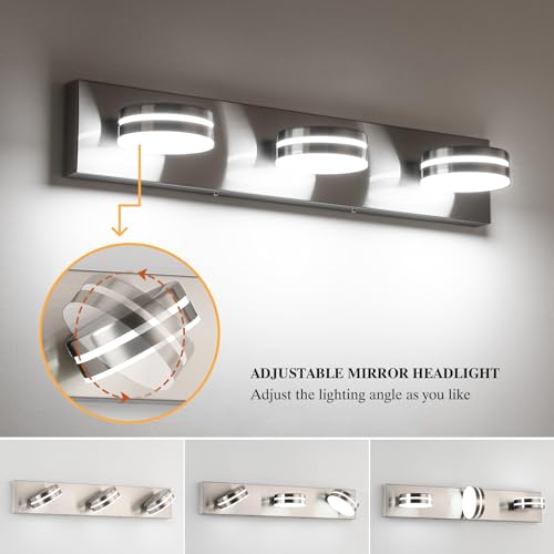 Brushed Nickel Bathroom Vanity Light