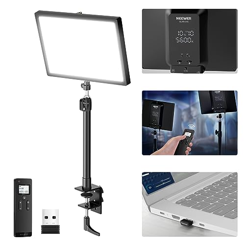25W 12.9" Streaming Key Light with Desk Stand