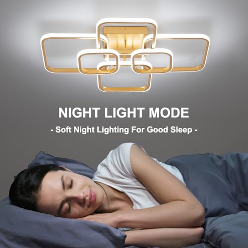 31.5" Modern LED Ceiling Light 6