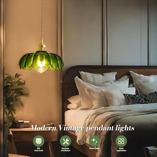 Glass Pendant Light Vintage Light Fixtures
