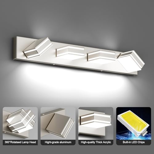 30inch Brushed Nickel Vanity Light for Bathroom 4