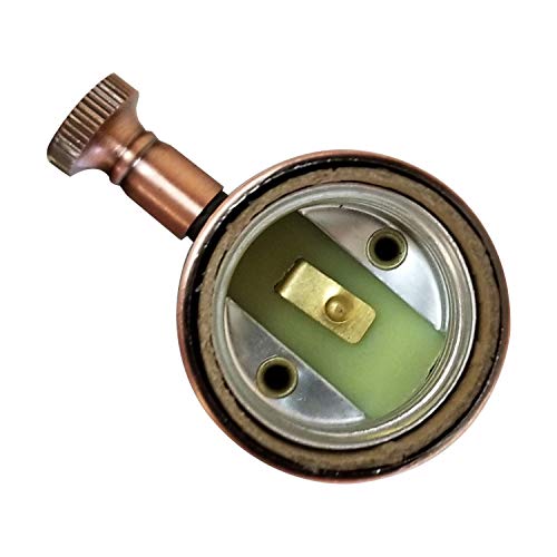 Vintage Turn Knob Dimmer Lamp Socket for Incandescent LED Bulbs (6 Count)