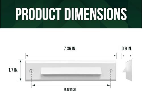 6 Pack LED Low Voltage Stair Lights (6 Count)