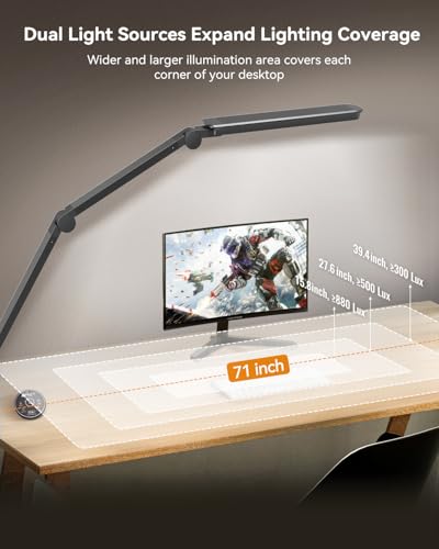 LED Desk Lamp with Clamp