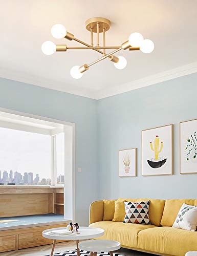 Modern Sputnik Chandelier