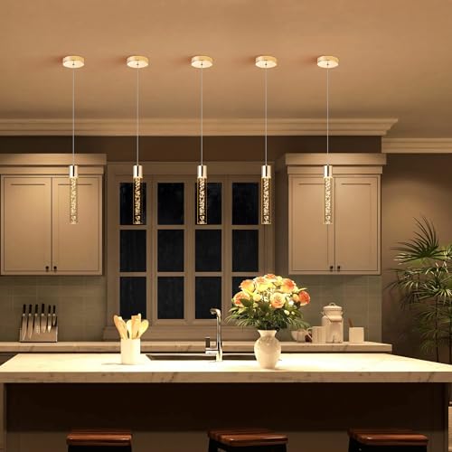 Modern LED Pendant Lights Kitchen Island Lighting (3 Count)