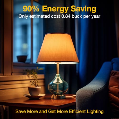 A19 Vintage LED Edison Bulbs (6 Count)