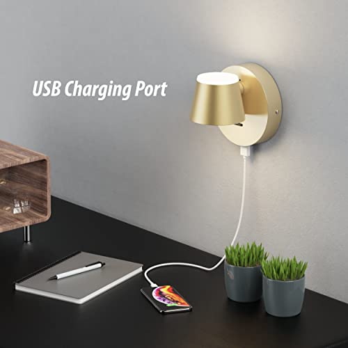 Wall Light LED Wall Sconce with On