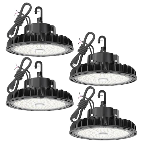 4Pack LED UFO High Bay Lights 100W 14 (4 Count)