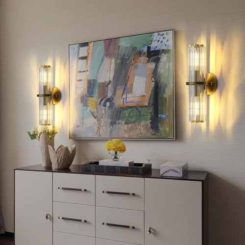 Crystal Wall Sconce Set of 2 (2 Count)