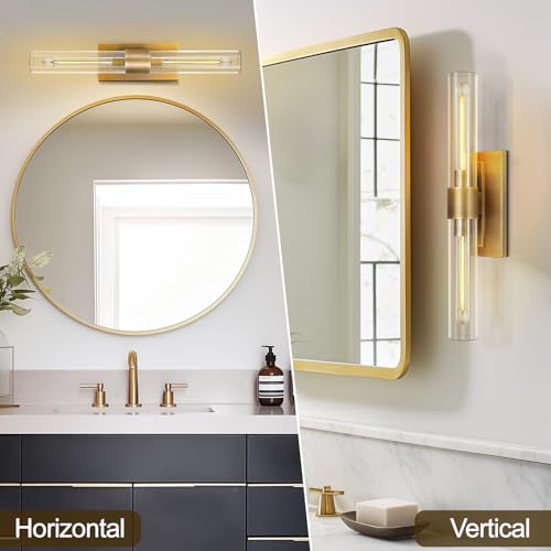 Brass Bathroom Vanity Wall Sconces