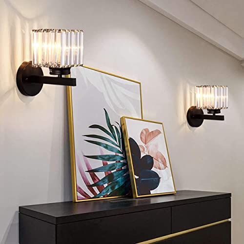 Hardwired Crystal Wall Sconces