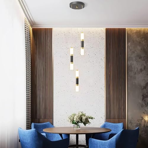 Modern Kitchen Pendant Lighting Over Island Dimmable LED 3 Light Mini Pendant Light