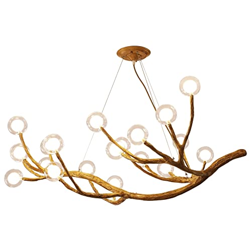 20 Light Tree Branch Chandelier Farmhouse Ceiling Light