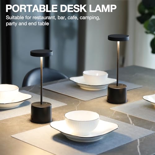 Cordless Rechargeable Table Lamp (2 Count)