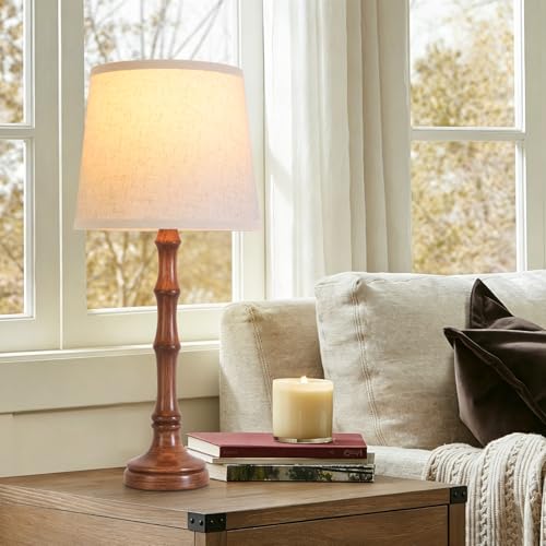 Lamps Set of 2 Modern Farmhouse Table Lamp Bedside Reading Lamps Living Room End Tables Set Lamps for Night Stands Bedroom Night Lamp (2 Count)