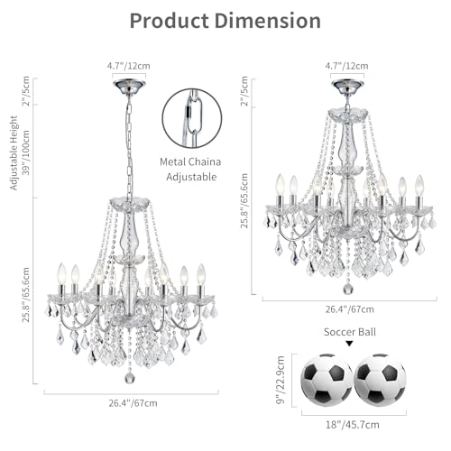 Modern Crystal Chandelier