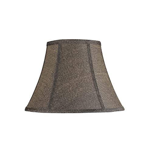 30093A Transitional Bell Shaped Spider Construction Lamp Shade