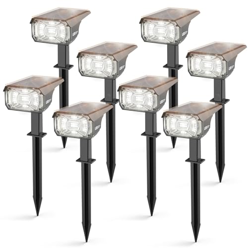 Solar Spot Lights Outdoor (8 Count)