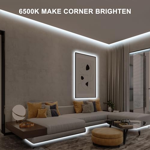 16.4ft COB Led Strip Light with Remote (16.4 Foot)