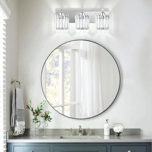 Chrome Vanity Light (Chrome / 3-Light)