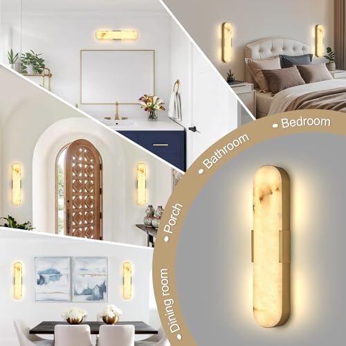Alabaster Wall Sconce