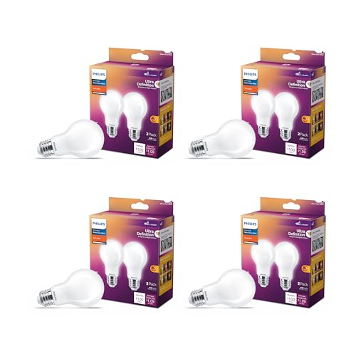 75W A19 8 Pack Ultra Definition Soft White (4 Count)