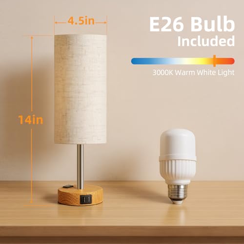 2PCS Table Lamp for Bedroom