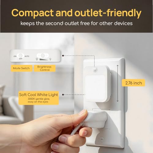 Plug in Night Light with Motion Sensor