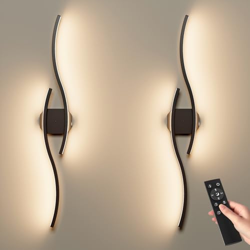 Battery Operated Wall Sconces Set of Two