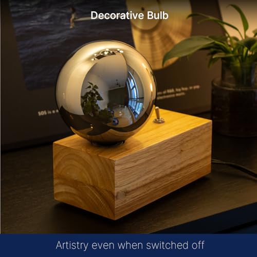 G125 Decorative Large Globe LED Bulb (2 Count)
