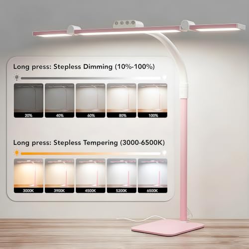 LED Desk Lamp for Home Office with Base