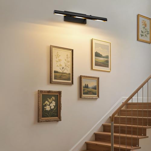 Black Art Picture Frame Wall Light