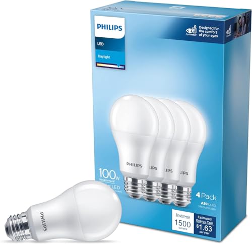 LED Basic Frosted A19 Non (4 Count)
