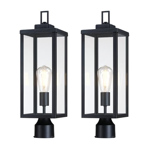 Outdoor Post Light Fixture (2 Count)