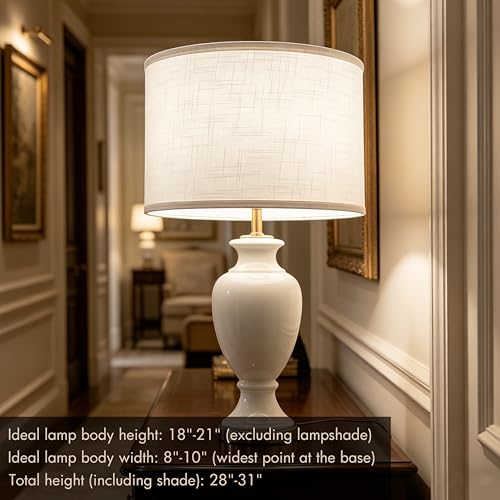 Large Drum Lamp Shade