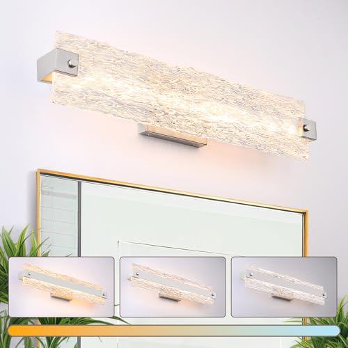 Modern LED Bathroom Vanity Light Fixture Over Mirror