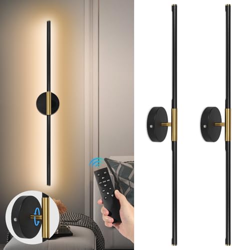 Battery Operated Wall Sconces Set of Two (2 Count)