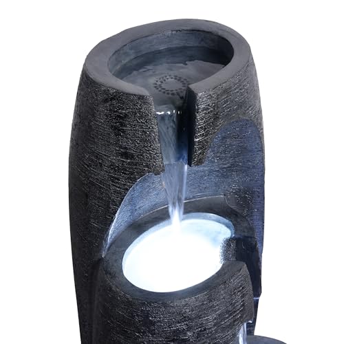 3 Tier Cascading Urn Outdoor Water Fountain